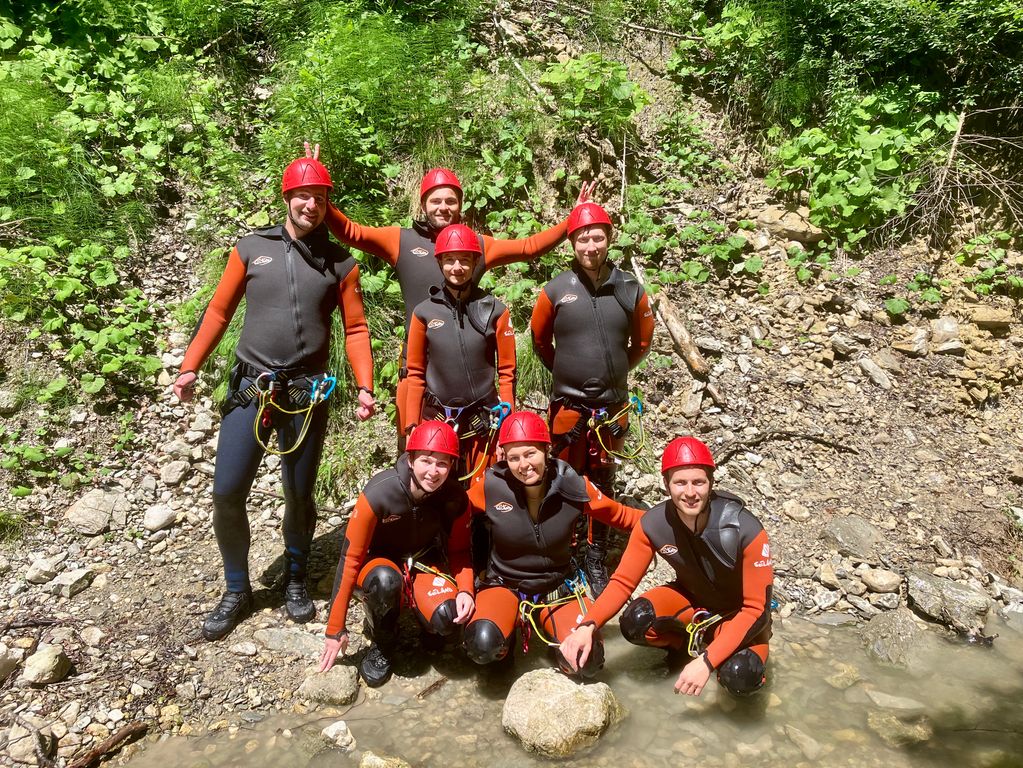 Canyoning Slovenie